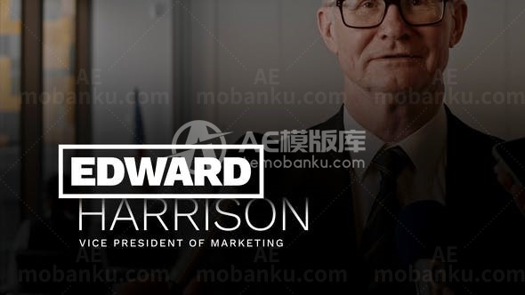 动画标题动态演绎AE模板