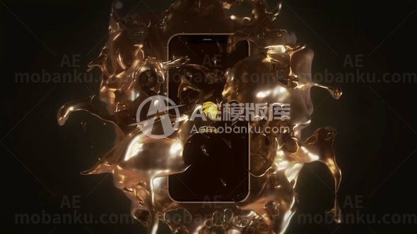 手机应用推广演绎AE模板