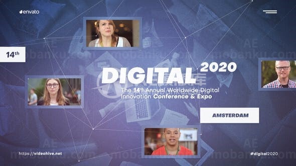 商业活动展示宣传AE模板