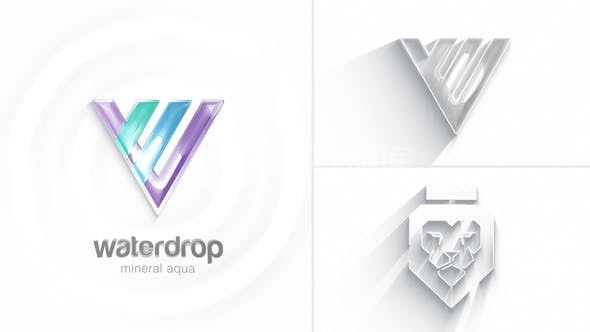 简约标志动态演绎AE模板