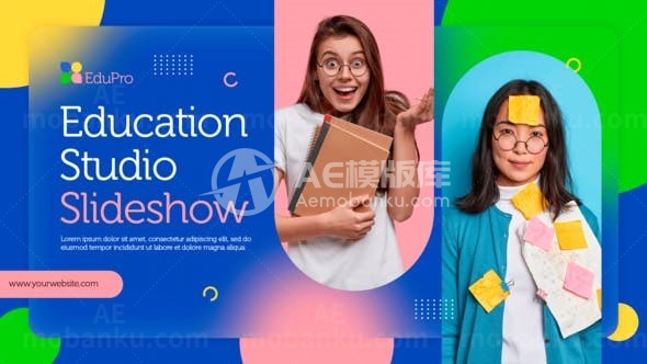 儿童教育宣传片AE模板
