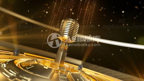 音乐颁奖典礼演绎AE模板