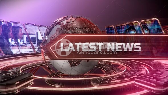 新闻栏目动态宣传片AE模板