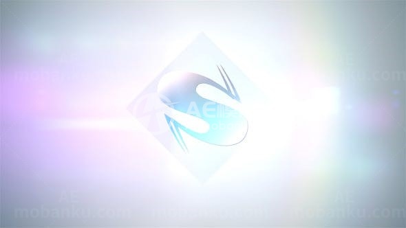 纸质感标志动态演绎AE模板