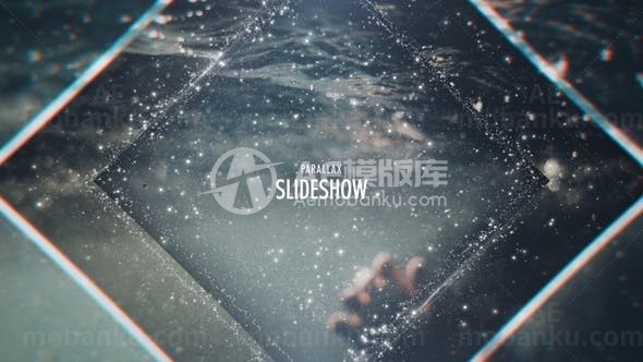 视差滚动幻灯片展示AE模板