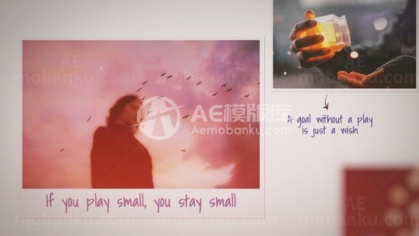 照片记忆展示AE模板