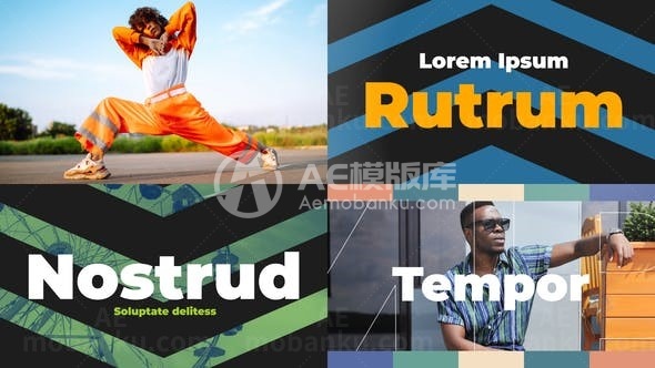 记忆照片库动态展示AE模板