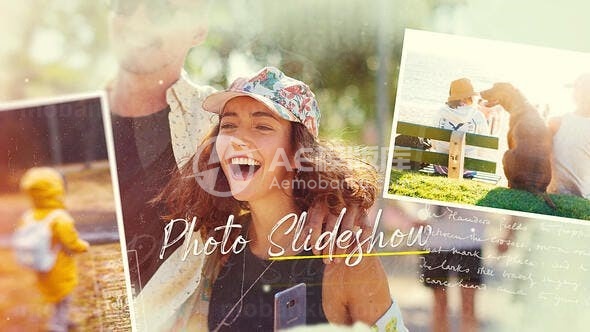 记忆照片库动态展示AE模板