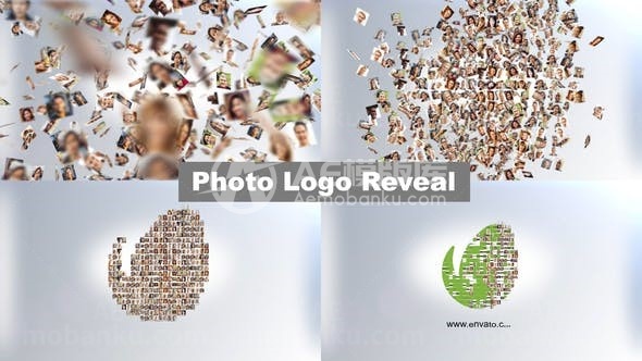 照片标志动态演绎AE模板