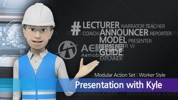 三维动画演讲AE模板