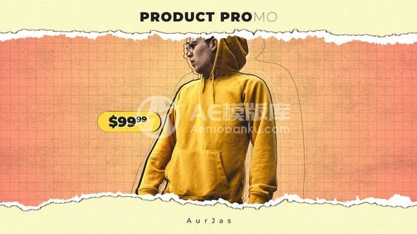 时尚幻灯片产品促销AE模板