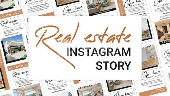 房地产图片视频展示AE模板