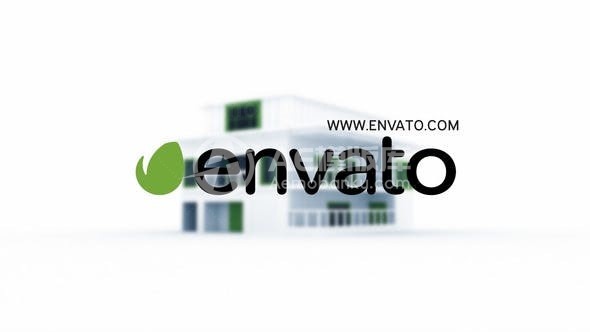 房地产标志演绎AE模板