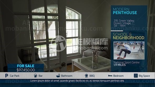 房地产产品展示宣传AE模板