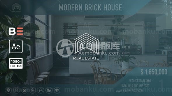 房地产商务宣传AE模板