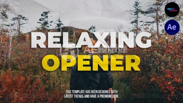 企业创意标题展示AE模板