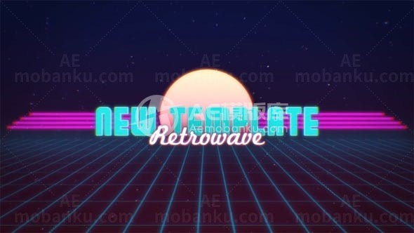 追溯标题动态演绎AE模板