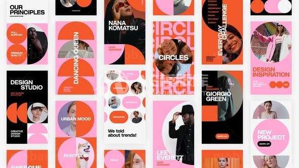 Instagram品牌宣传AE模板