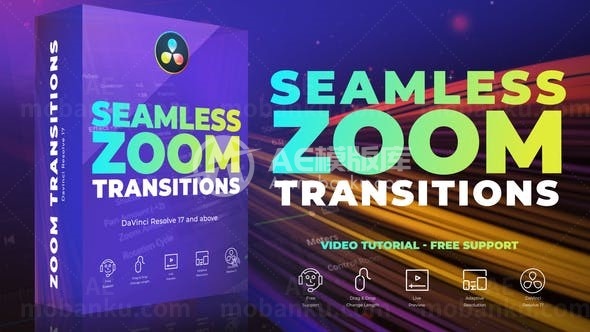 图片视频无缝过渡展示AE模板