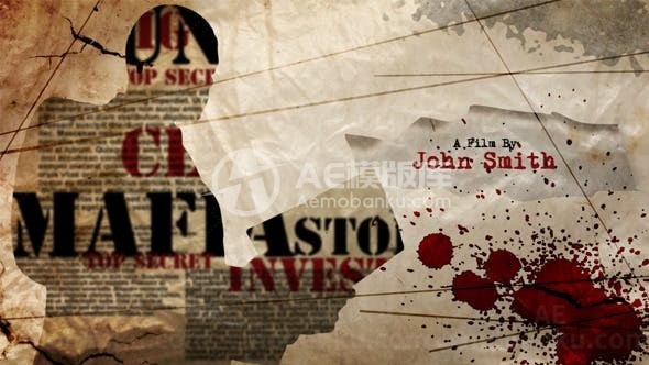 纪录片演绎AE模板