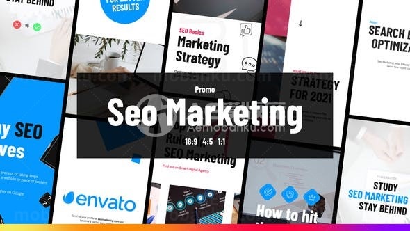 搜索引擎优化营销AE模板