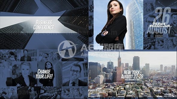 商务产品促销活动AE模板