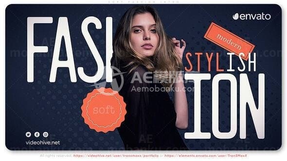 时尚图片视频展示AE模板