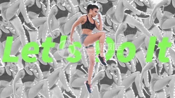 体育宣传片展示AE模板