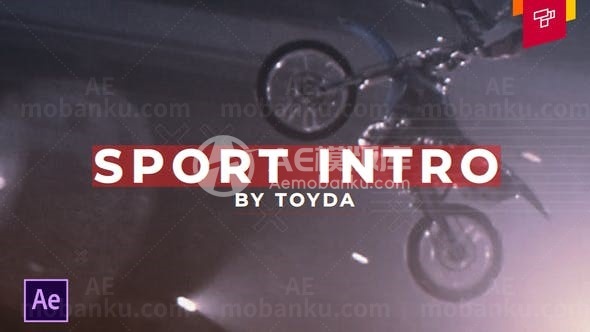 体育宣传片展示AE模板