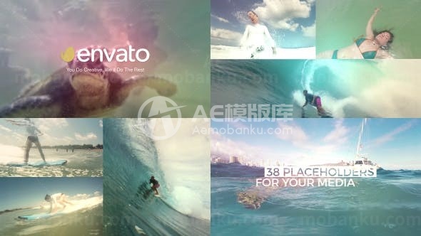 时尚图片视频展示AE模板