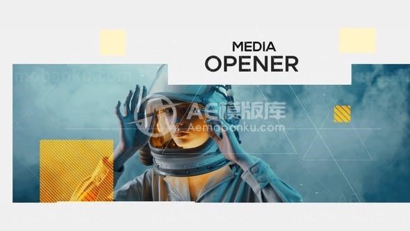 时尚图片视频展示AE模板