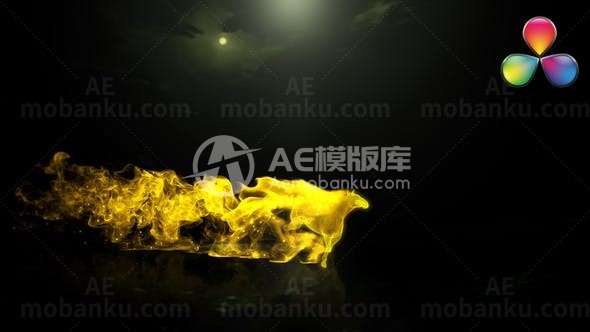 拖尾马标志展示演绎AE模板