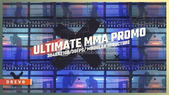 体育运动宣传片AE模板