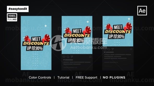 动态标题生动演绎AE模板