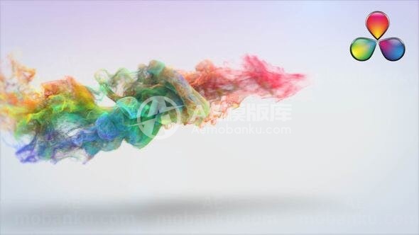 缠绕颗粒标志展示演绎AE模板