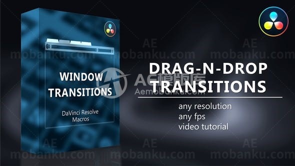 弹性窗口转换过渡AE模板