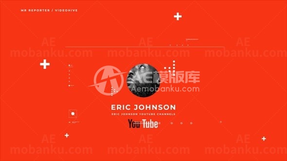 Youtube宣传片演绎AE模板