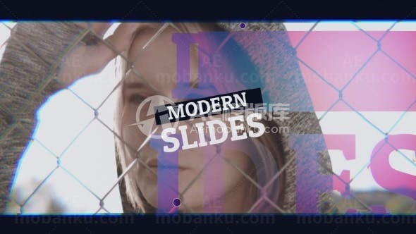 快速运动展示AE模板