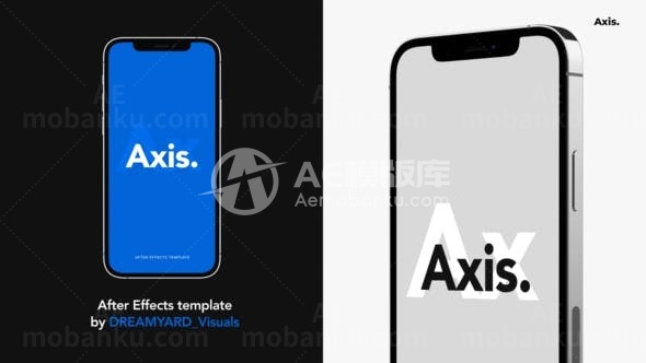 应用程序推广宣传AE模板