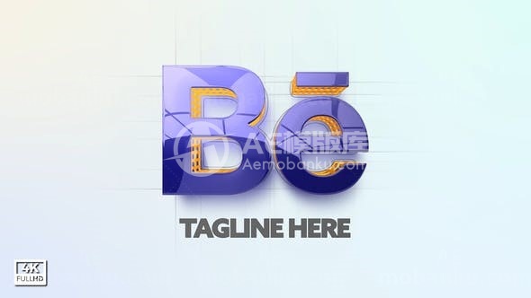 构建建筑建筑师标志演绎AE模板