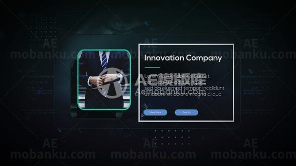 商业地球促销活动AE模板