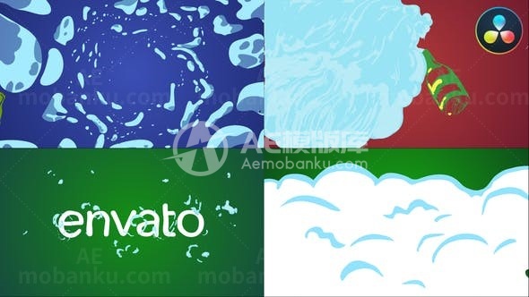 庆典标志展示演绎AE模板