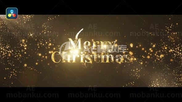 圣诞祝福动态演绎AE模板