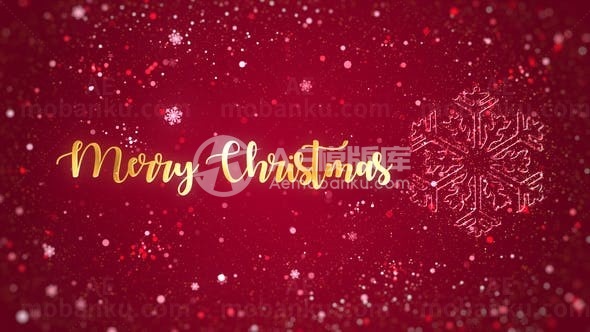 圣诞愿望展示AE模板