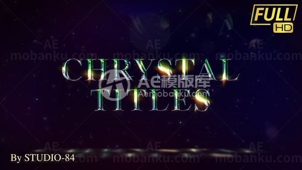 圣诞标题动态演绎AE模板