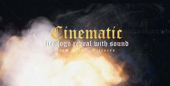 电影消防标志展示演绎AE模板