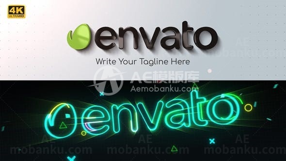 清洁技术标志演绎AE模板