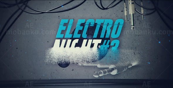 俱乐部活动展示演绎AE模板