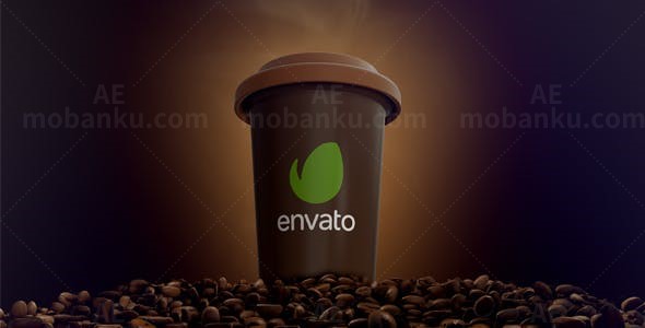 咖啡产品推广宣传促销AE模板