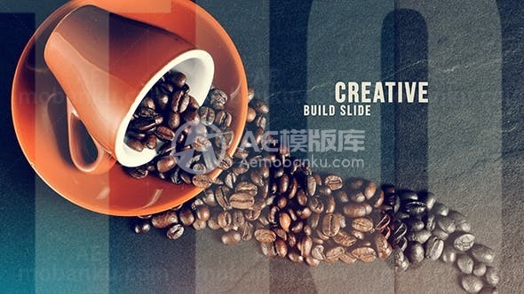 创意构建幻灯片展示AE模板